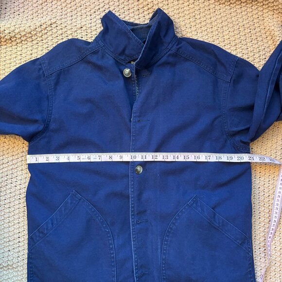 Vintage Lands End Barn Chore Coat 💙 Size M, Dark Blue - Picture 7 of 9